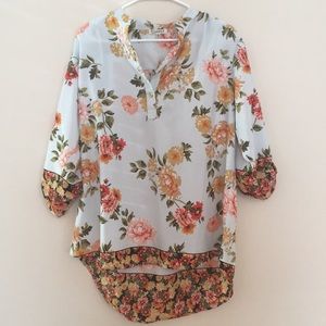 Floral blouse